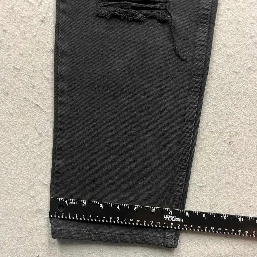 Levis 511 Slim Fit Distressed Black Jeans Mens W36 L32‎ 04511-4481 Denim